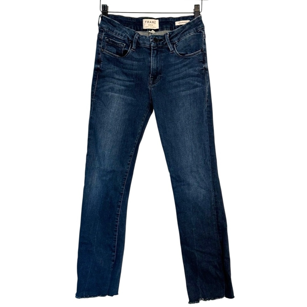 Frame Denim Women's Dark Blue Straight Leg Jeans